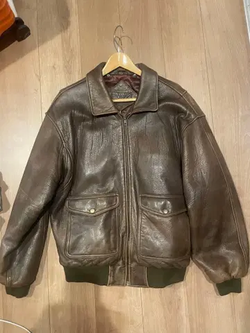 가죽 플라이트 자켓 vintage 후카미 코우타