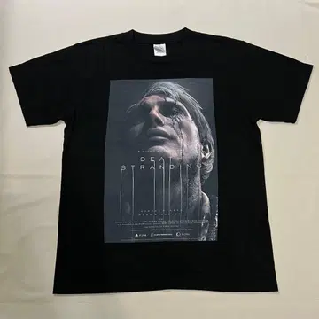 데스 스트랜딩 마츠 미켈슨 T셔츠 S 블랙