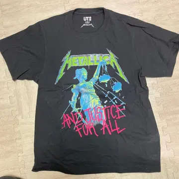 METALLICA AND JUSTICE FOR ALL 티셔츠 M 사이즈