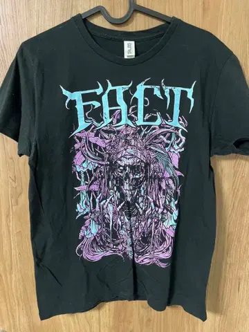 FACT 밴딩 T셔츠 M 사이즈 블랙