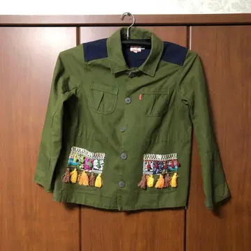 Tihitaga 자수 태슬 부착 자켓 F