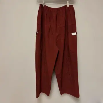 와이드 팬츠 허리밴딩