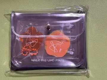 미개봉 새상품 ENHYPEN 엔하이픈 사인 포함 컴팩트 파우치