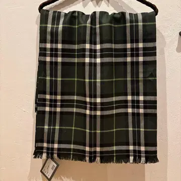 ONeill of Dublin 스카프 블랙/그린 체크 F