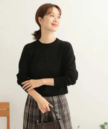 [ 세탁 가능 ] 워셔블 울 크루넥 풀오버