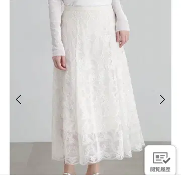 JILLSTUART 몰 자수 스커트 2