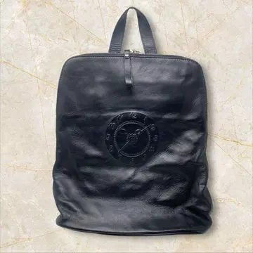 PAPILLONNER 이오페레 파피요네 백팩 시계 블랙 가죽 블랙