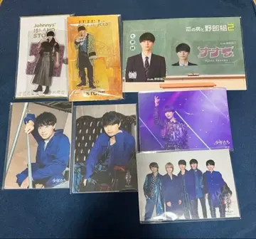 HiHi Jets ACEes 사쿠마 류토 아크릴 스탠드 사진 세트 7점