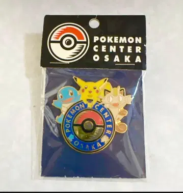 미사용 새상품 포켓몬 센터 오사카 초대 핀 배지
