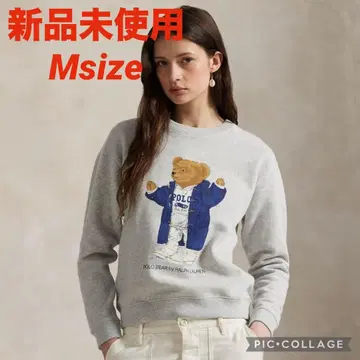 [ 택 포함 미사용 새상품 ] Polo 베어 플리스 크루넥