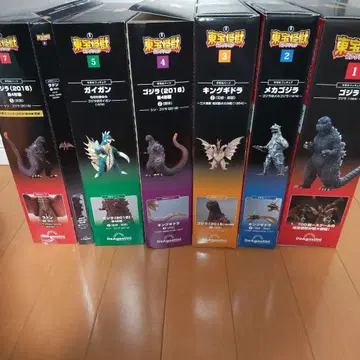 도호 괴수 컬렉션 1~7 고질라 피규어