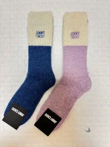 미사용 새상품 JIMMY CHOO 양말 삭스 2족 세트