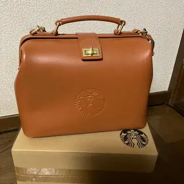 스타벅스 브라운 숄더백