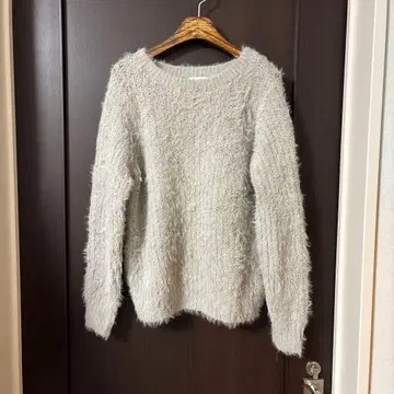 새상품급*테치치 테라스*샤기 니트 풀오버