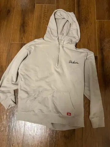 Dickies 후드 부착 트레이닝복 베이지