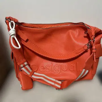 Desigual 오렌지 숄더백