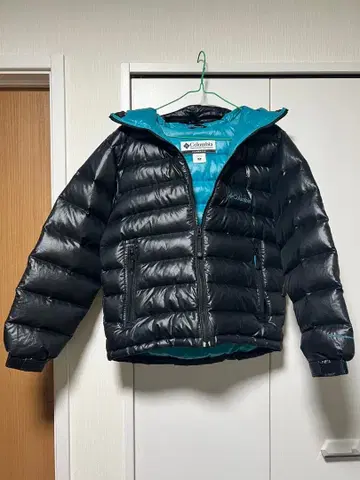 컬럼비아 다운 자켓 남성용 S 사이즈