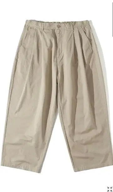 BONBON NOTHOMMEBLUE 루즈핏 테이퍼드 팬츠