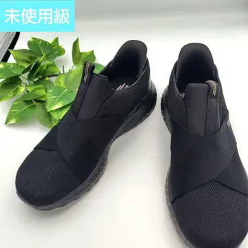 Skechers 슬립온 스니커즈 블랙