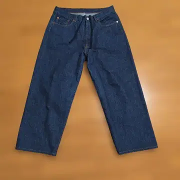 빔즈 BEAMS 이지 와이드 데님 팬츠 L