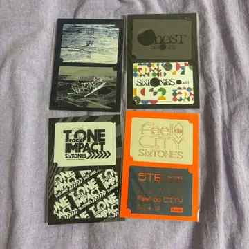 SixTONES 스티커 4장 세트