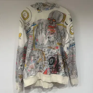 H&M 바스키아 콜라보 후디 L 사이즈