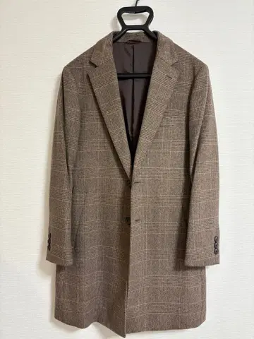 COMME CA MEN 체스터 코트 S 사이즈 브라운 계열