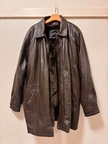 TANNERS AVENUE 가죽 자켓 XL 브라운