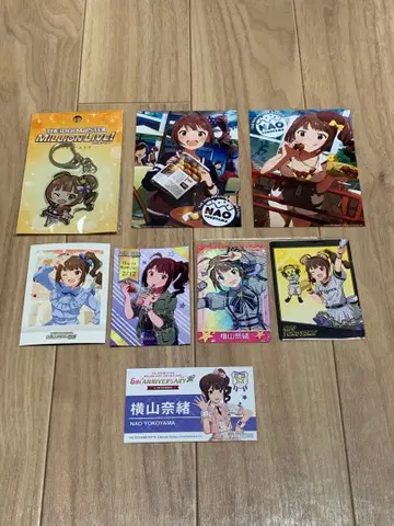 아이돌 마스터 밀리언 라이브 요코야마 나오 굿즈 세트