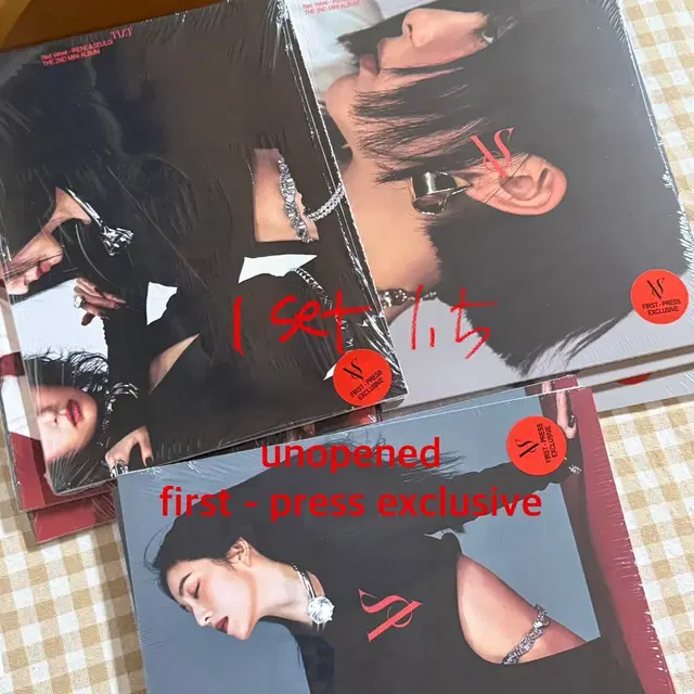 레드벨벳 아이린 슬기 아슬 틸트 미개봉 앨범 판매