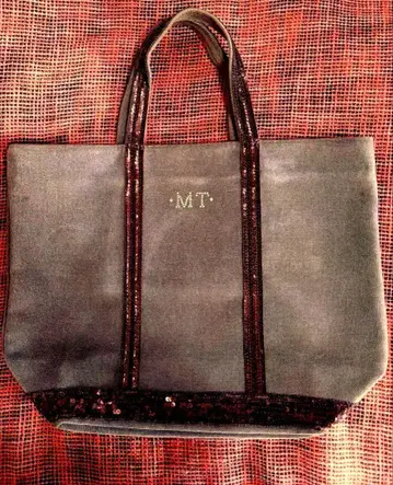 바네사브루노 스팽글 토트백