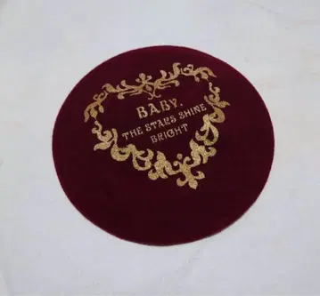 BABY 베레모 크림슨