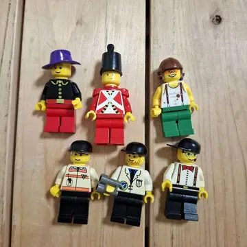 레고 미니피규어 6체 세트