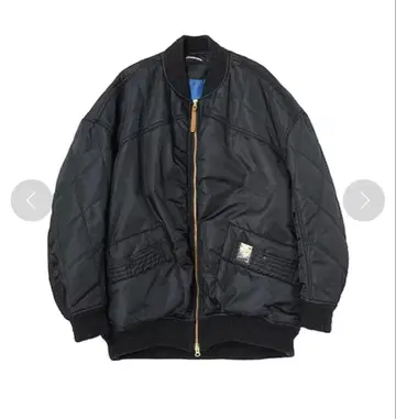 merci beaucoup 블랙 멜키르장 MA-1 자켓