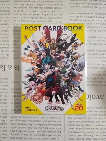 나의 히어로 아카데미아 히로아카 엽서북 20장입 원화전