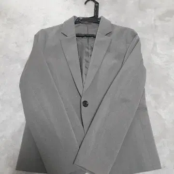 그레이 싱글 버튼 비즈니스 셋업