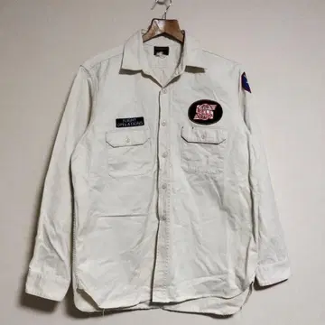 레어 리얼 맥코이 헤링본 셔츠 와펜