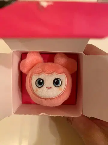 TWICE BABY LOVELY 봉제 인형 반지 모모