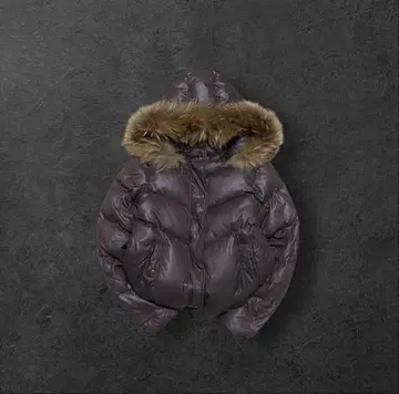 00s archive 퍼 다운 자켓 y2k 헤이세이 그런지 시크 스타일