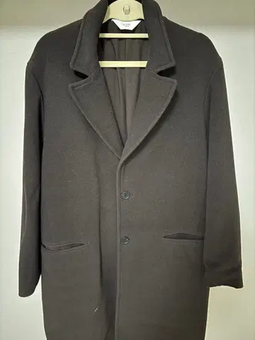 WYM 다크 브라운 체스터 코트 M