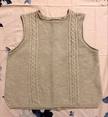 blue willow 니트 베스트