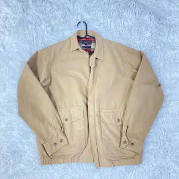 BEAMS PLUS 하이카운트 웨더 크로스 지퍼 블루종 S 사이즈