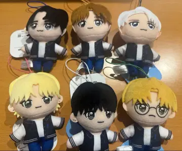 INI GIGO 프라이스 봉제 인형 6체 세트