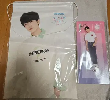 SEVENTEEN 원우 패브릭 포스터 아크릴 스틱