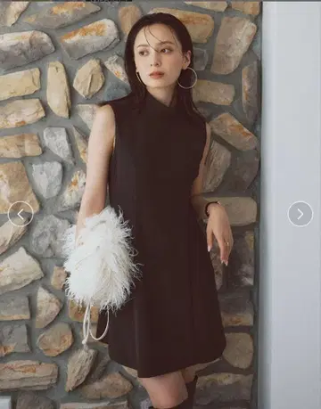 [] 슬리브리스 미니 원피스 택 포함 새상품