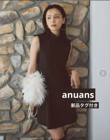 [] 슬리브리스 미니 원피스 택 포함 새상품