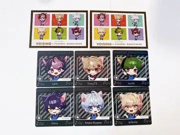 시쿠포니 SIXFONIA 마네키네코 엽서 코스터