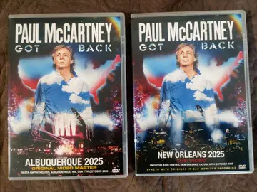 최신작! PAUL McCARTNEY GOT BACK DVD 2종 세트