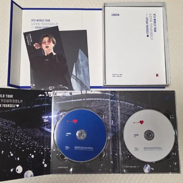 방탄소년단 bts 스픽콘 런던 웸블리 dvd 지민 북마크