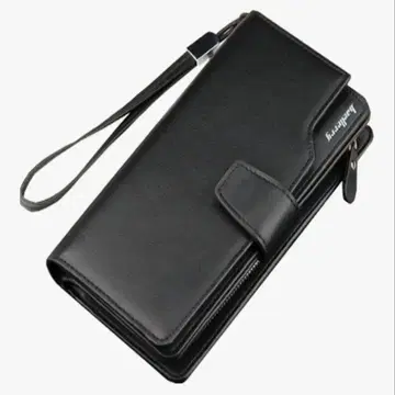 남성용 장지갑 * 고급스러움 대용량 카드 22장 수납 블랙